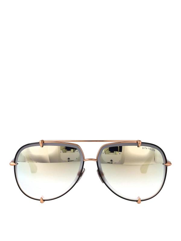 Dita Lunettes De Soleil - Or