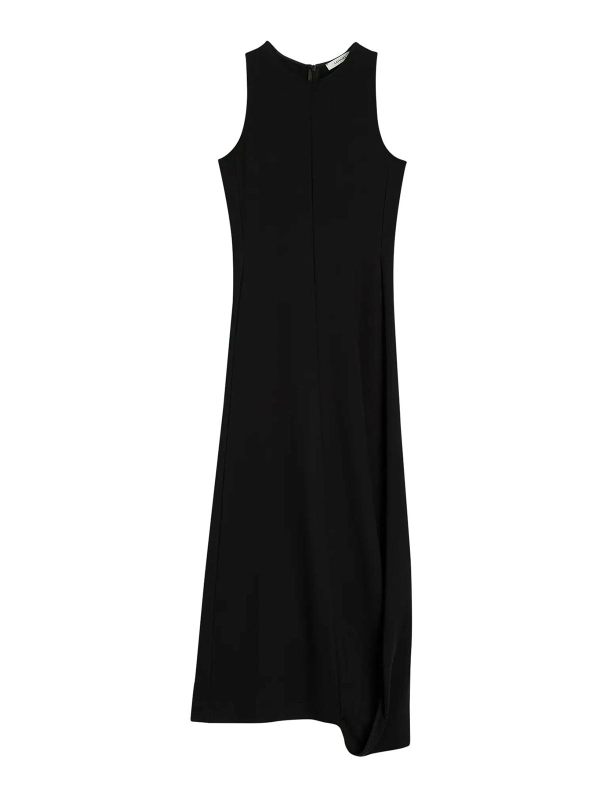 Lemaire Robe Au Genou - Noir