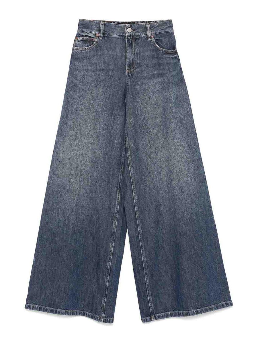 Alice+Olivia Jean Bootcut - Bleu