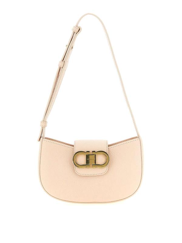 Ferragamo Sac Porté Épaule - Couleur Chair