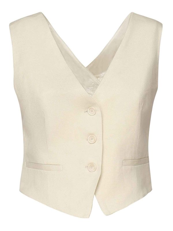 Dondup Gilet - Blanc