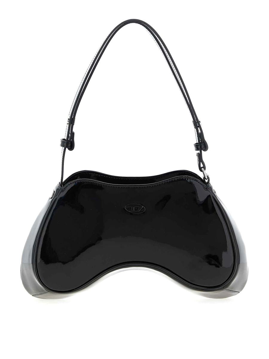 Diesel Sac Porté Épaule - Noir