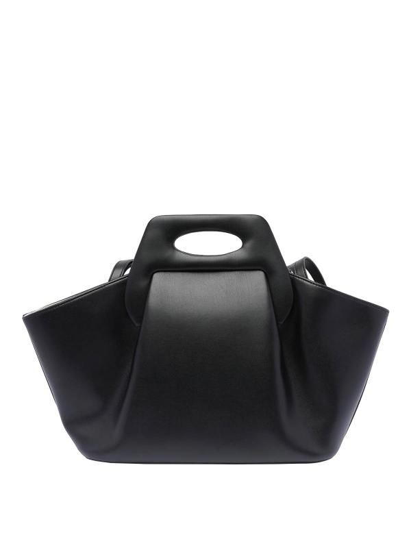 Themoirè Sac Porté Épaule - Noir