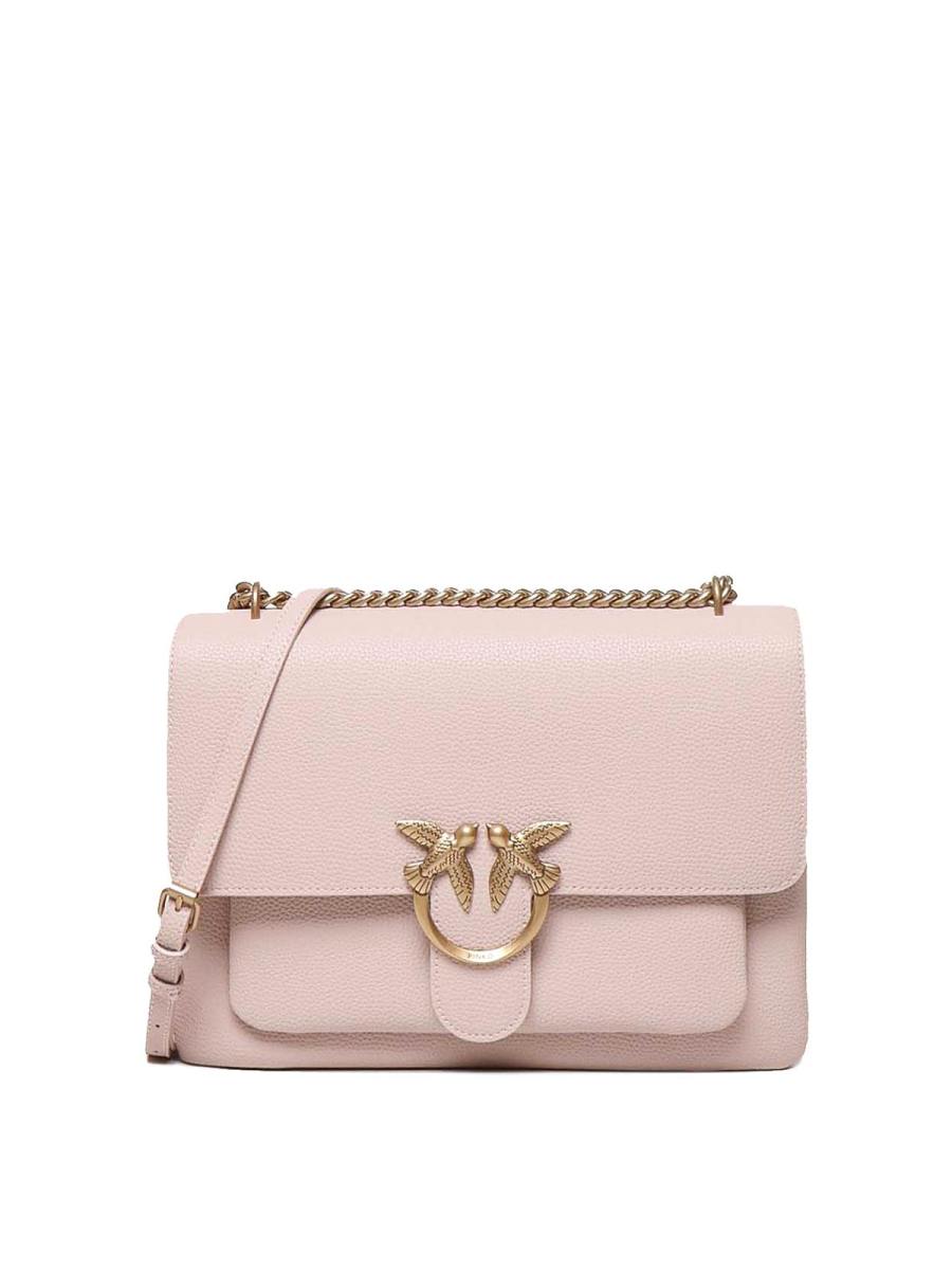 Pinko Sac Bandoulière - Rose Clair