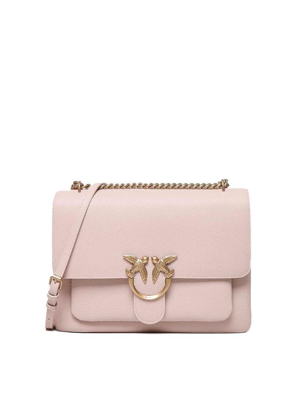 Pinko Sac Bandoulière - Rose Clair