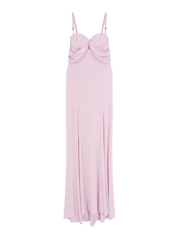 Elisabetta Franchi Robe Au Genou - Couleur Chair