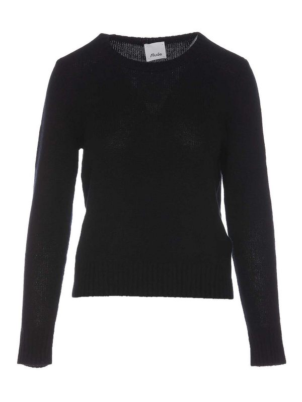 Allude Pull Col Rond - Noir