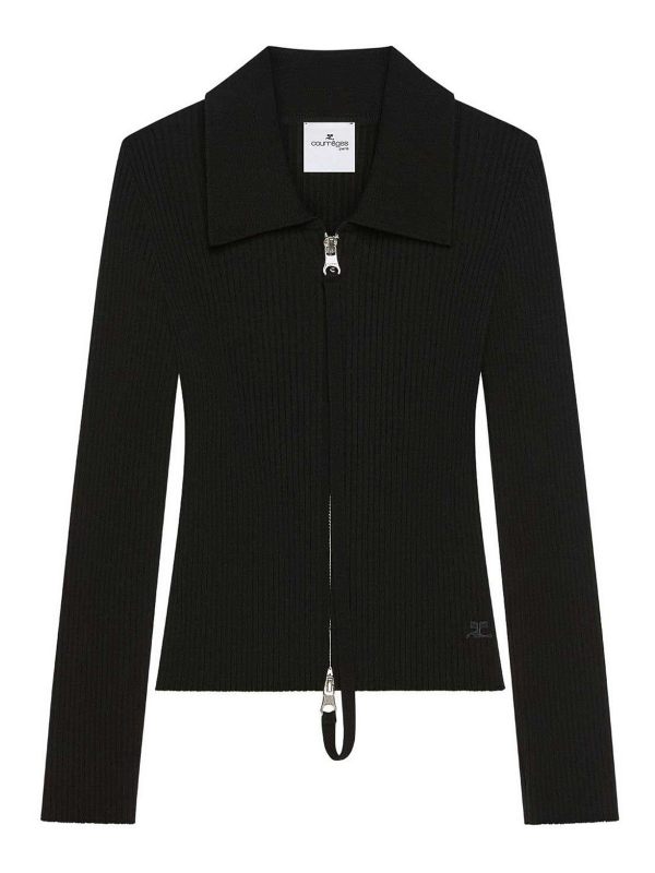 Courreges Cardigan - Noir