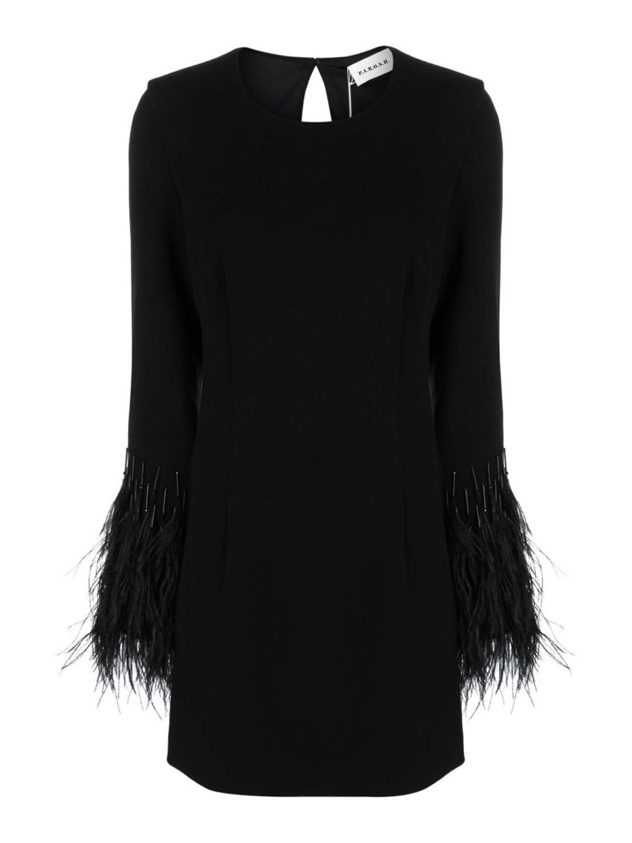 P. A.R. O.S. H. Robe Courte - Noir