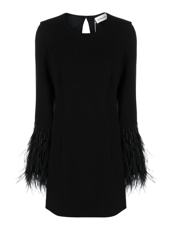 P. A.R. O.S. H. Robe Courte - Noir