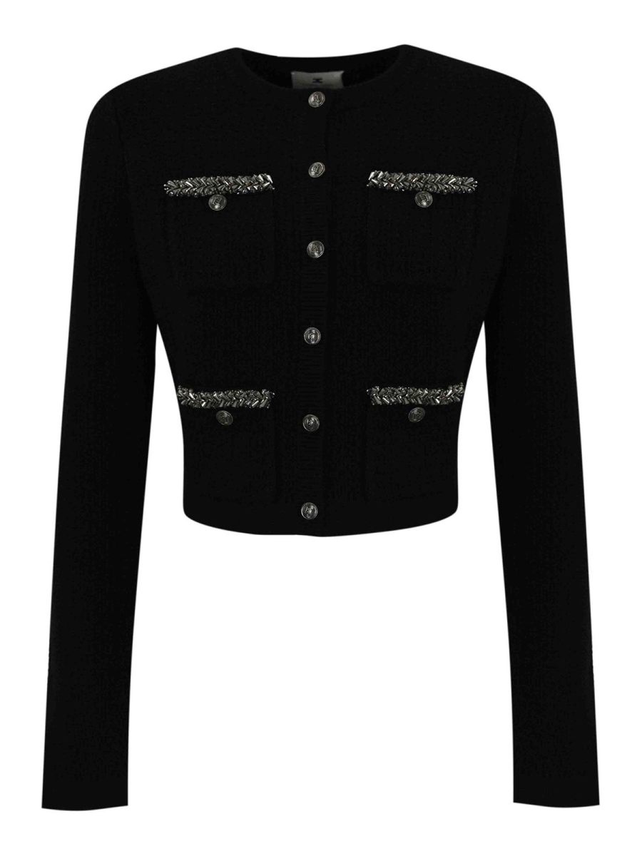 Elisabetta Franchi Cardigan - Noir