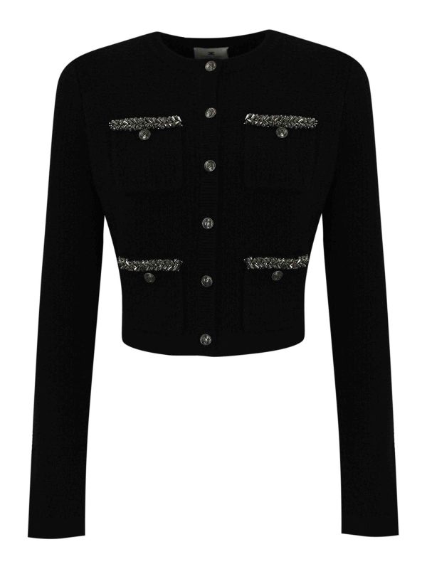 Elisabetta Franchi Cardigan - Noir