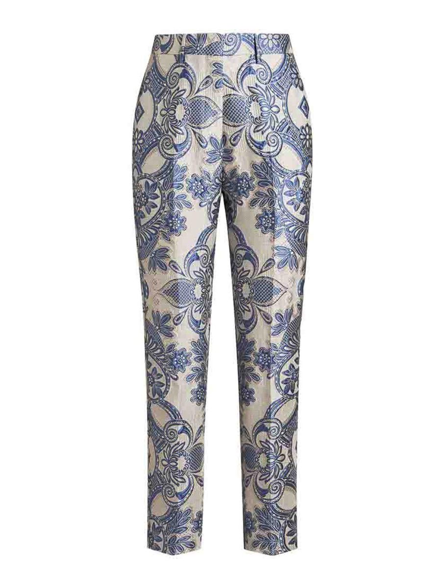 Etro Pantalons Décontractés - Bleu Foncé