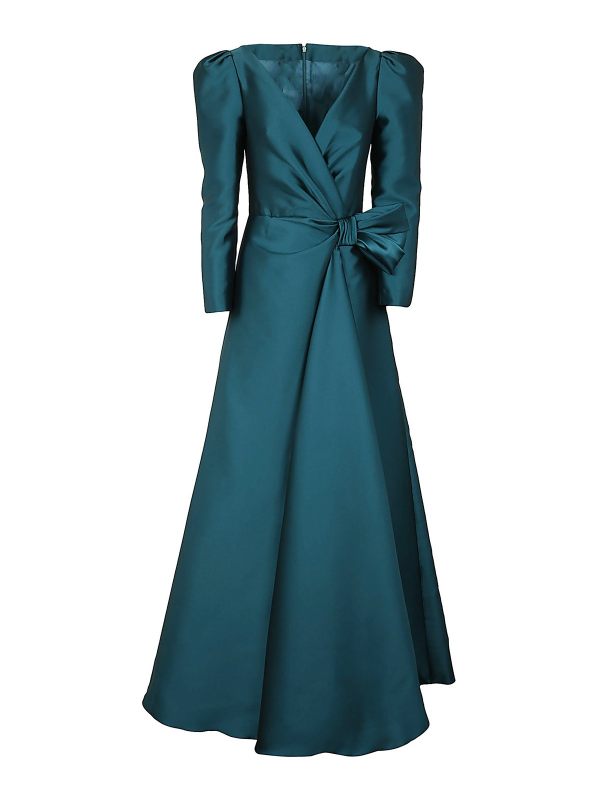 Alberta Ferretti Robe De Soirée - Bleu