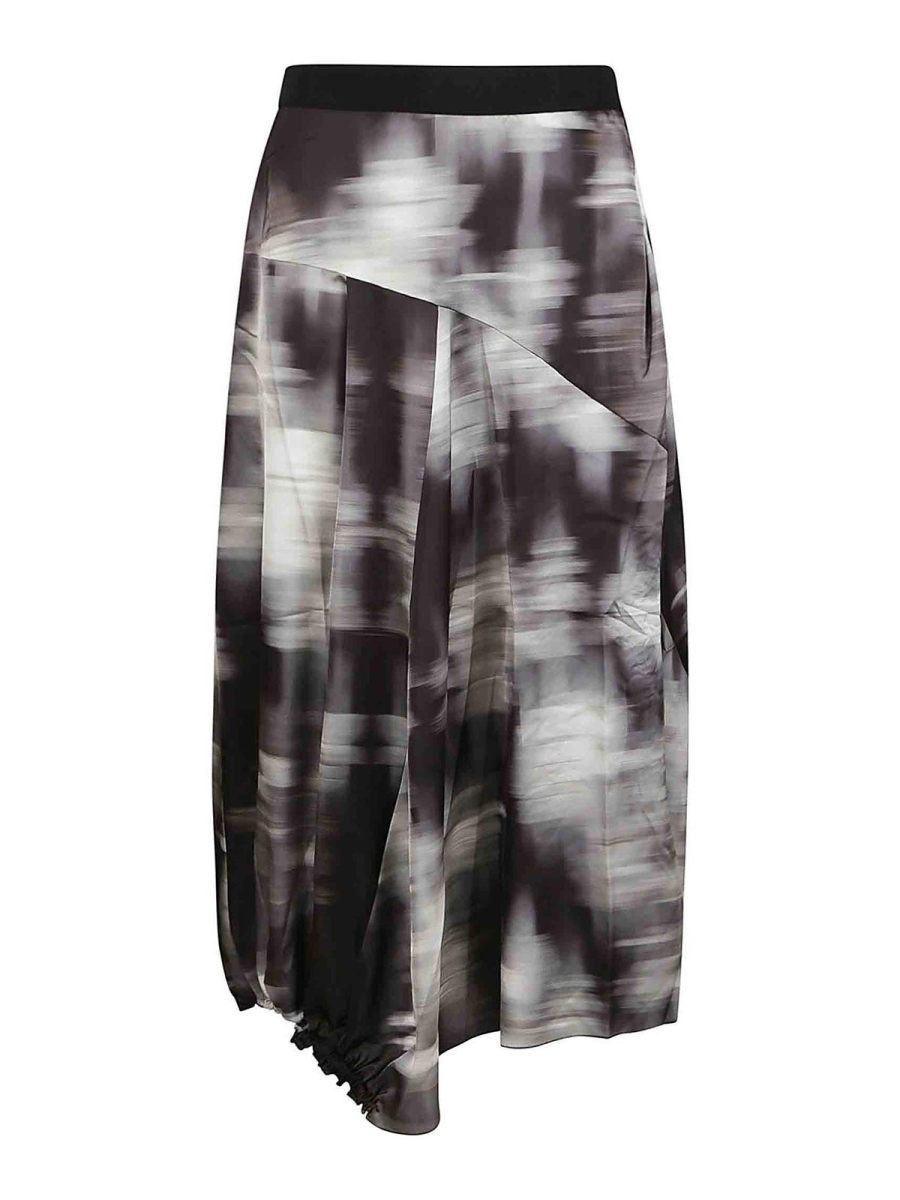 High Jupe Midi - Blanc