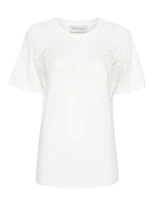 Ermanno Firenze Top - Crème