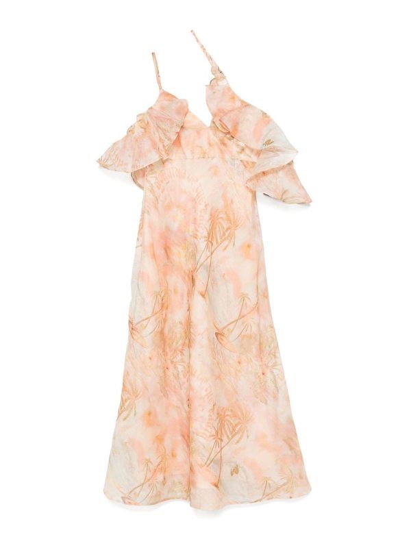 Zimmermann Maxi Robe - Beige Clair