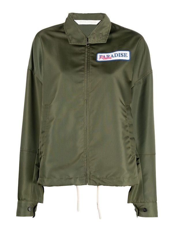 Palm Angels Veste Casual - Vert
