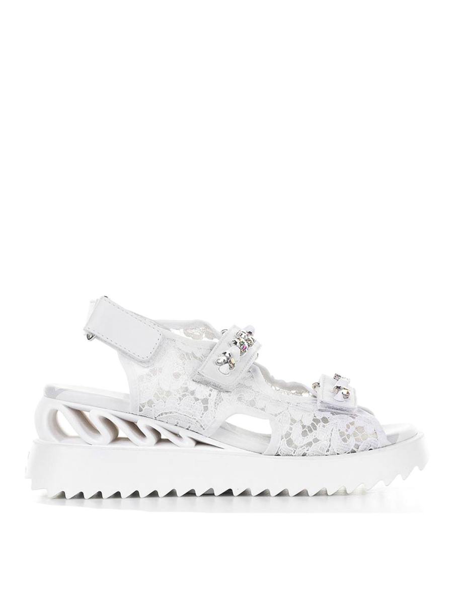 Le Silla Sandales - Blanc