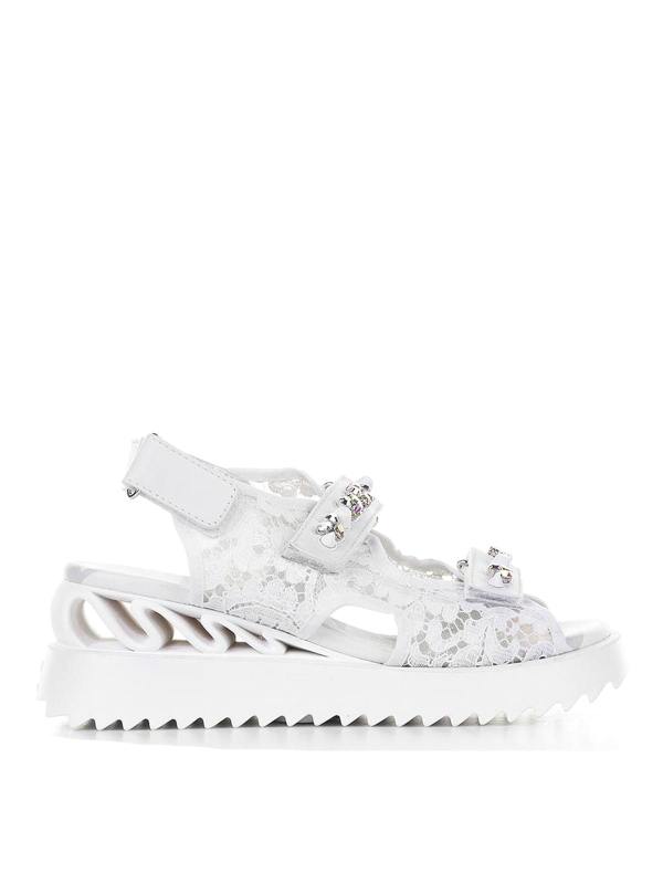 Le Silla Sandales - Blanc