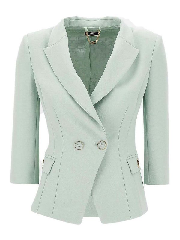Elisabetta Franchi Blazer - Bleu Clair