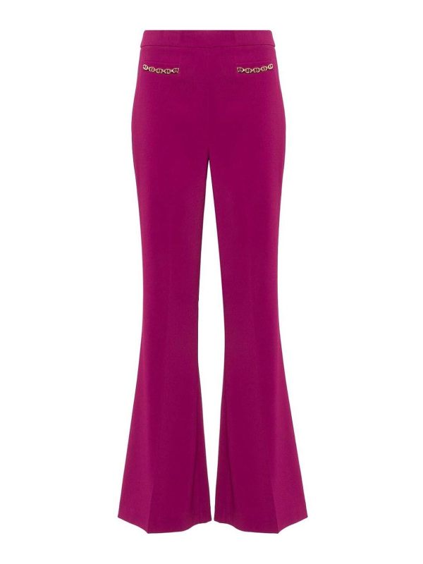 Twinset Pantalons Décontractés - Rouge