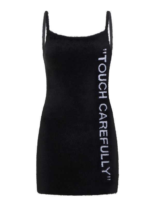 Off-White Robe Courte - Noir