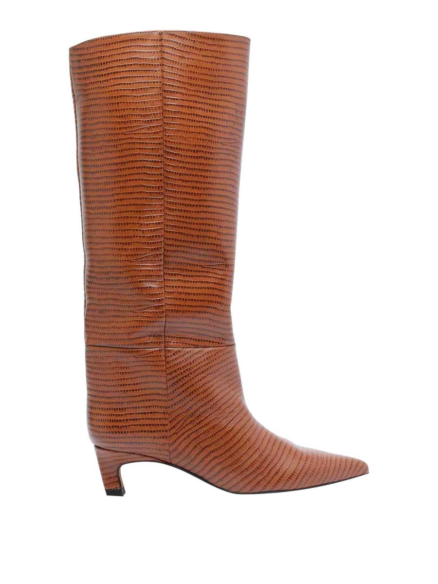Angel Alarcon Bottines - Marron
