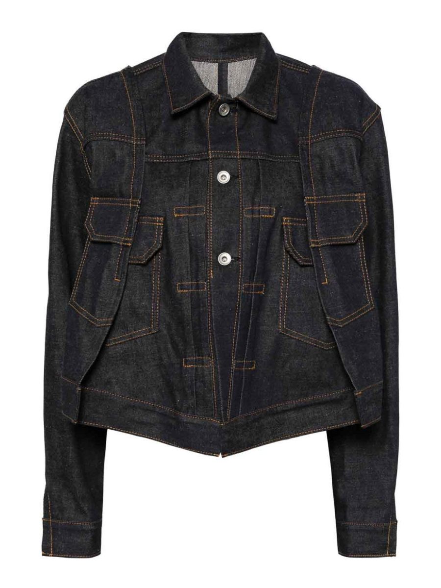 Sacai Veste Casual - Denim