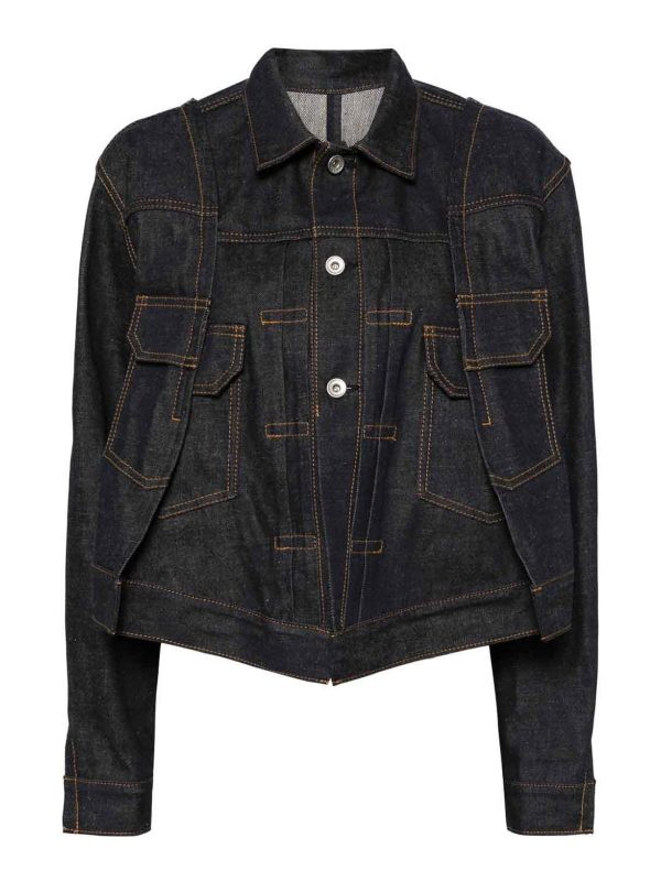 Sacai Veste Casual - Denim