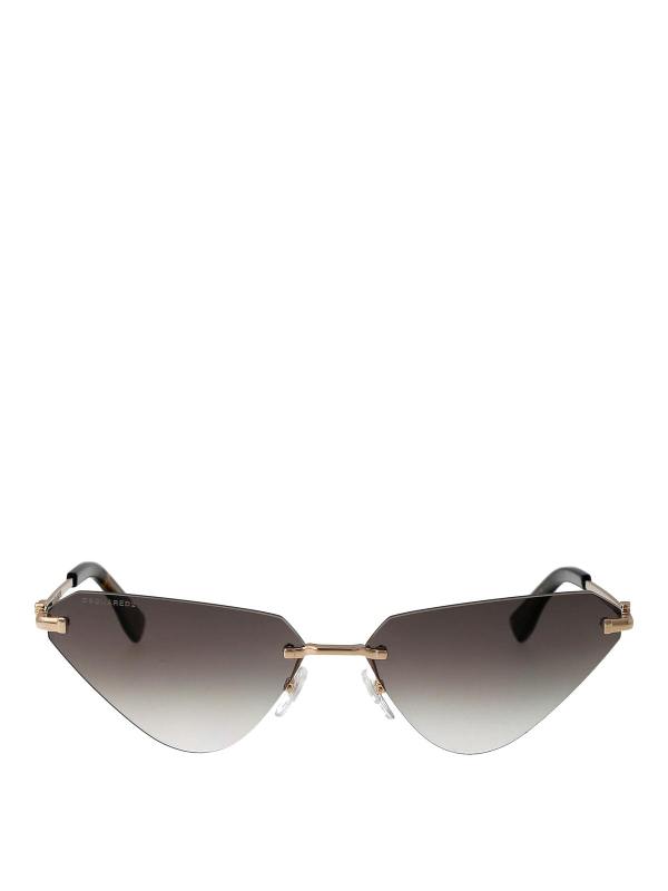 Dsquared2 Lunettes De Soleil - Or