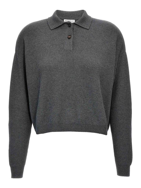 Brunello Cucinelli Cardigan - Gris