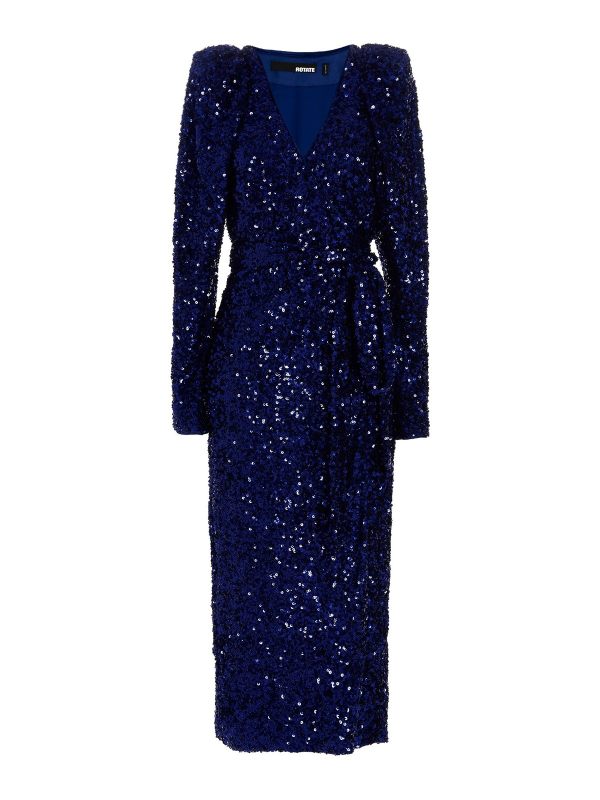 Rotate Birger Christensen Robe De Soirée - Violet