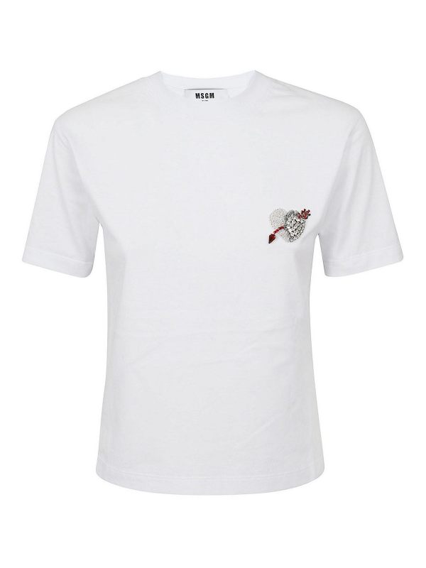 M. S.G. M. T-Shirt - Blanc