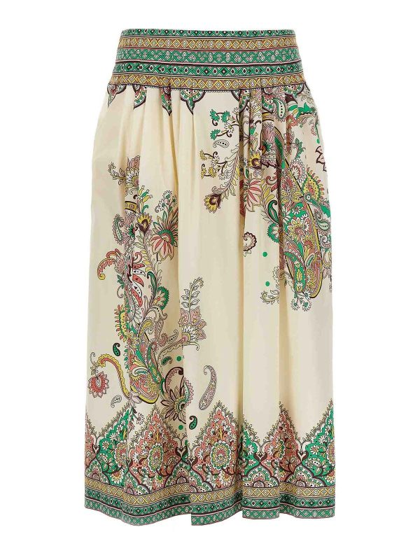 Etro Jupe Midi - Multicolore