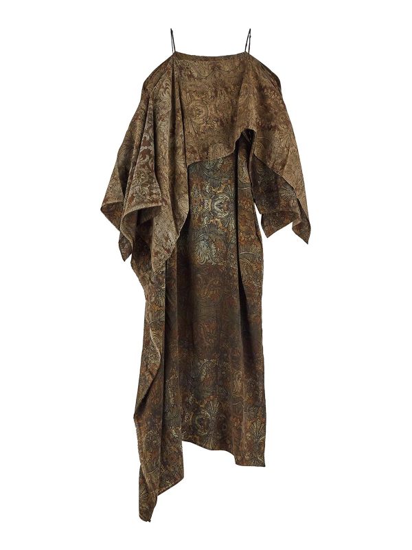 Uma Wang Robe Au Genou - Orange