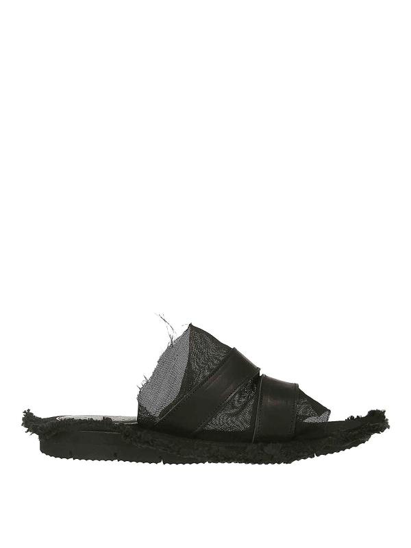 Yohji Yamamoto Sandales - Noir