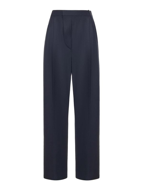 Victoria Beckham Pantalons Décontractés - Bleu