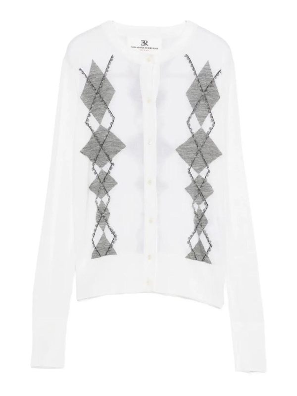 Ermanno Scervino Cardigan - Blanc