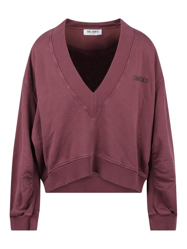 The Attico Sweat-Shirts - Rouge