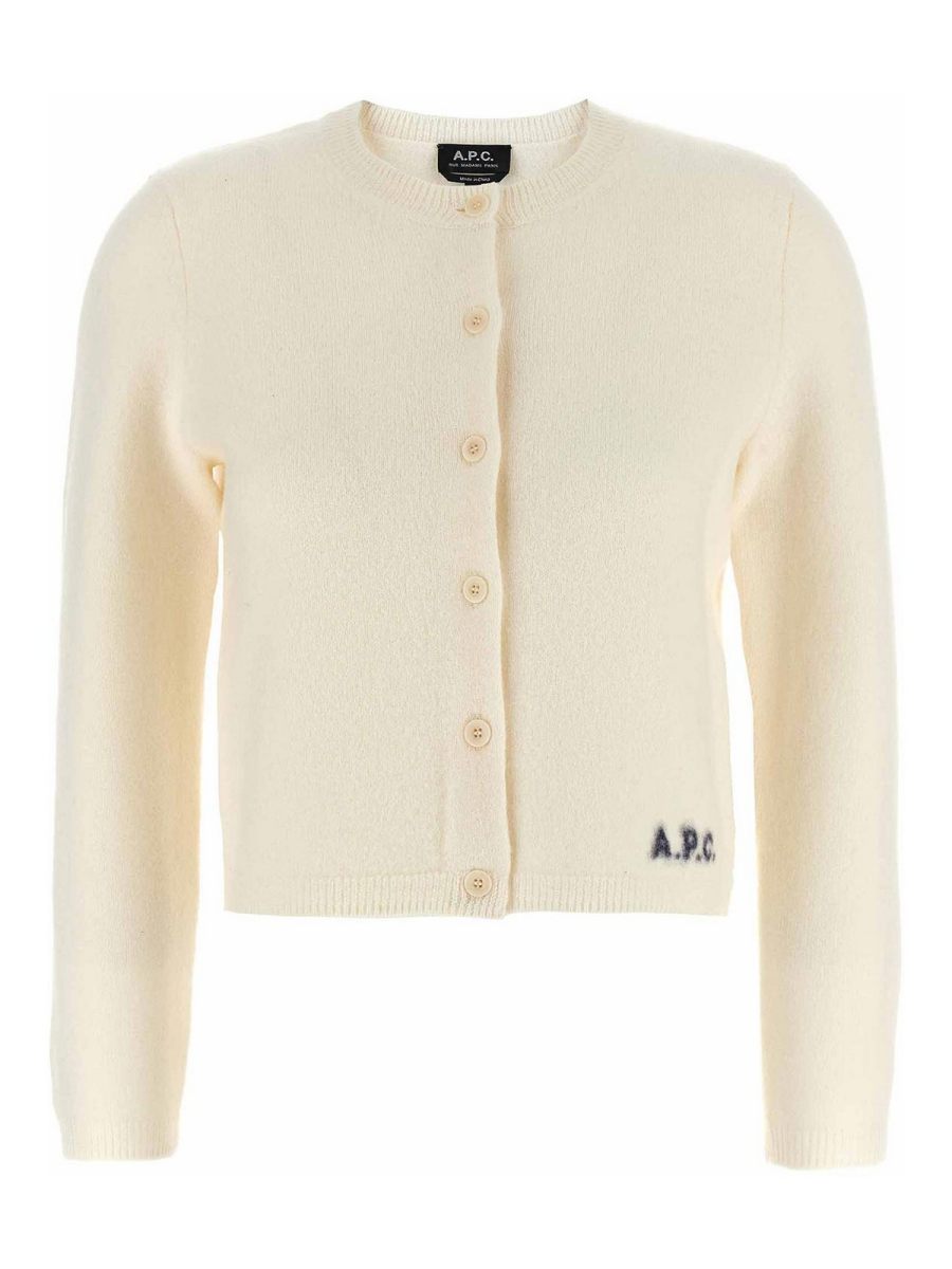 A. P.C. Cardigan - Blanc