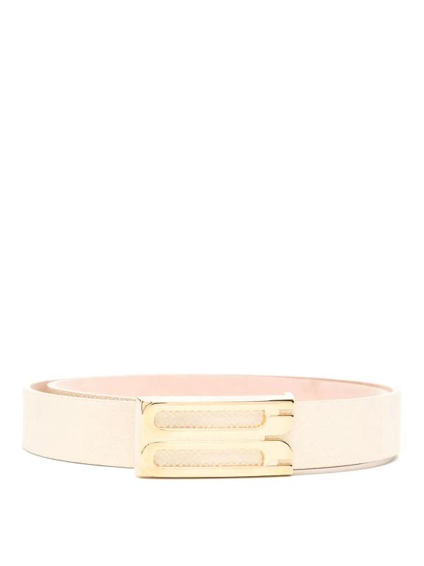 Victoria Beckham Ceinture - Blanc