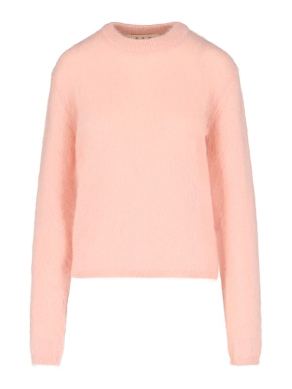 Marni Pull Col Rond - Couleur Chair