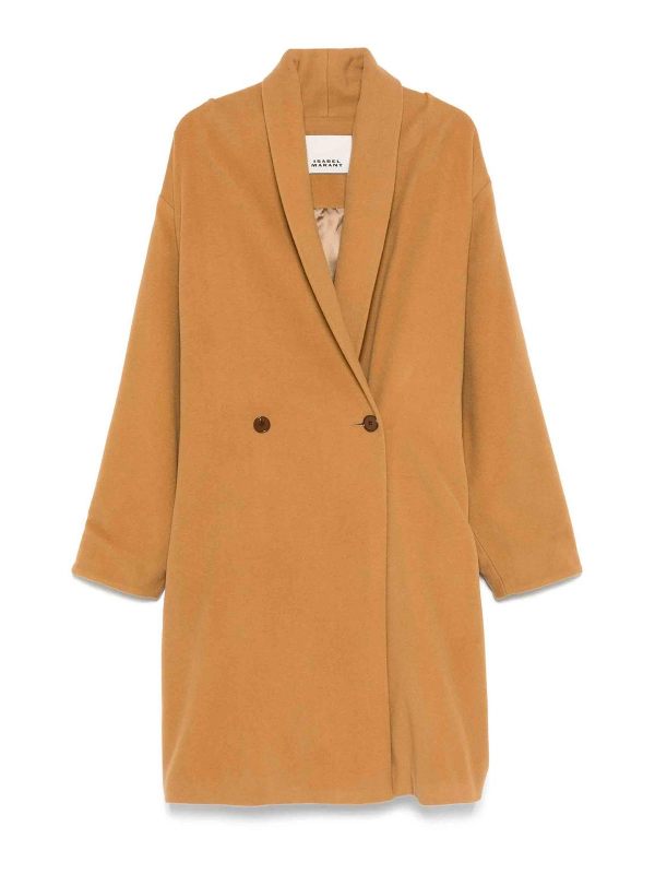 Isabel Marant Manteau Au Genou - Camel
