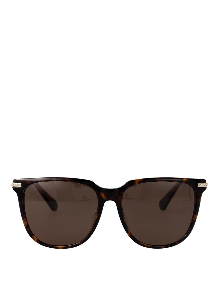 Swarovski Lunettes De Soleil - Marron