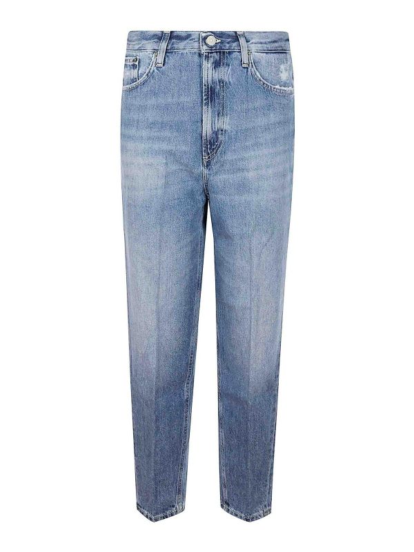 Dondup Jean Droit - Bleu