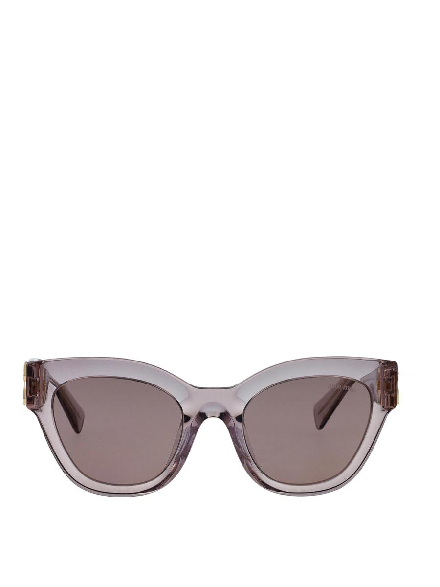 Miu Miu Lunettes De Soleil - Violet