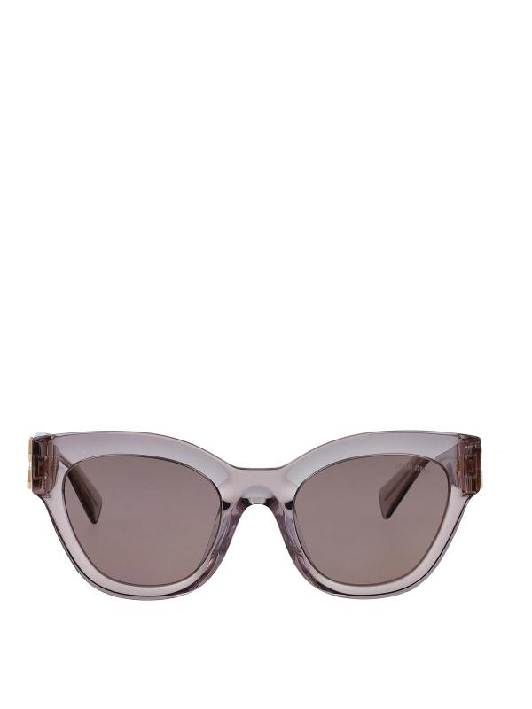 Miu Miu Lunettes De Soleil - Violet
