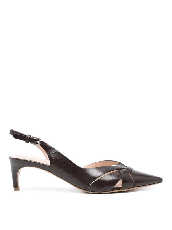 Fabrizio Del Carlo Chaussures À Talon - Marron