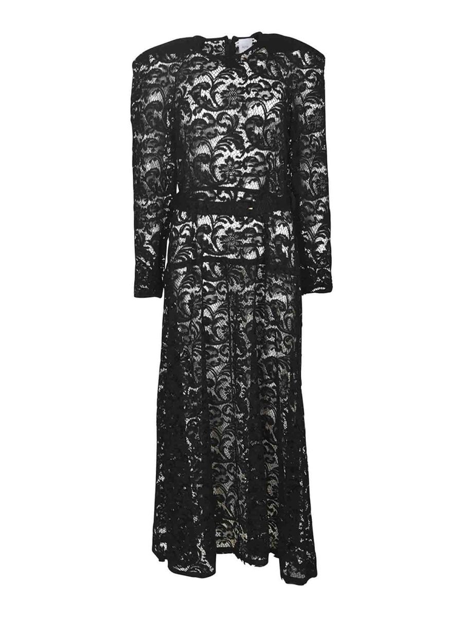Patou Robe Au Genou - Noir